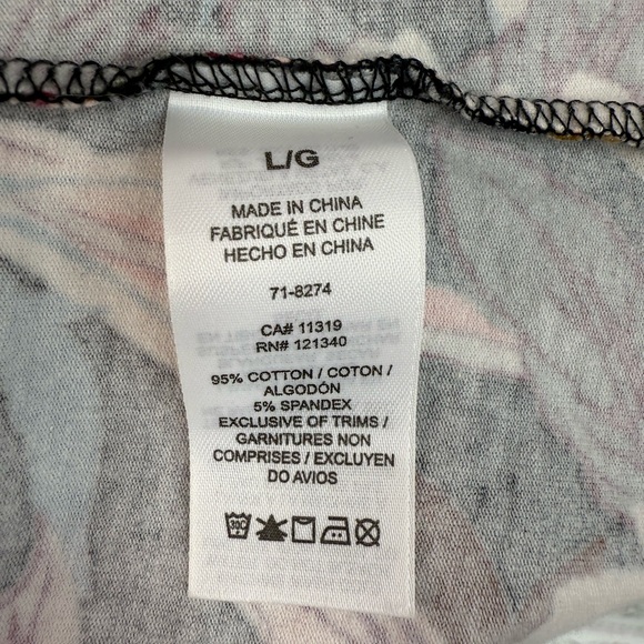 Dynamite dress flowers bird parrot tropical green black Multicolor Floral Dress - Picture 10 of 12